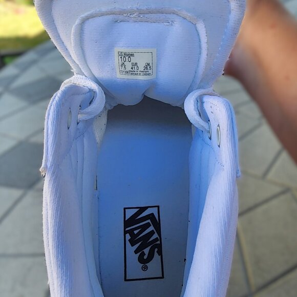 Vans Filmore Canvas Sk8 High-Top Sneakers 10 - Picture 5 of 8